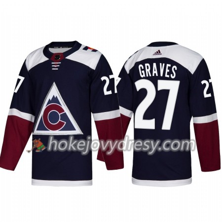 Pánské Hokejový Dres Colorado Avalanche Ryan Graves 27 Alternate 2018-2019 Adidas Authentic